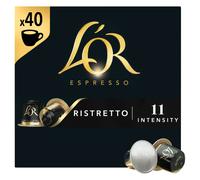 LOR ESPRESSO Caf Ristretto Intensit 11 - 40 capsules en aluminium