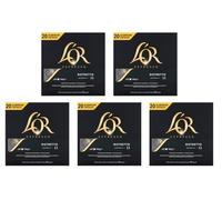 L'OR Espresso Ristretto Coffee Pods x 20 Intensity 11, Pack of 5
