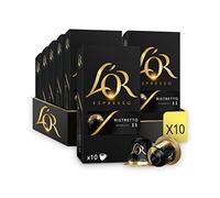 L'OR Espresso Ristretto Intensity 11 - Nespresso* Compatible Coffee Capsules (Pack of 10, 100 Capsules in Total)