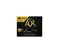 L'OR Espresso Ristretto Coffee Pods x40 Intensity 11 (Pack of 1, Total 40 Capsules)