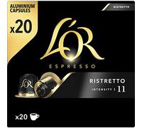 L'Or Espresso ristretto Intensity 11-20 Aluminum capsules Nespresso machines compatible 104g