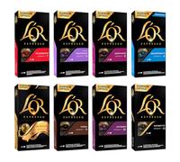 L'OR Favourites Assortment - Nespresso Compatible Coffee Pods (Pack of 8, Total 80 Drinks)