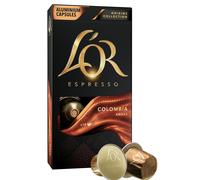 LOR Espresso Colombia Andes Coffee Capsules 3 x Packs (30 Pods Total)