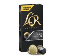 L'OR L´OR Espresso Onyx Intensity 12 - 10 aluminum capsules compatible with Nespresso® coffee machines*