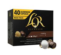 L'OR Nespresso Aluminium Compatible Coffee Pods 40's Buy any 6+ Get Free UK Post