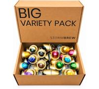 L'OR Nespresso Compatible Coffee Pods Variety Pack Starter Set, Pack of 50 | Perfect L'OR discovery box, 50 aluminium capsules across 10 delicious coffee varieties, Something to enjoy for every moment