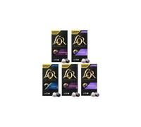 L'OR Nespresso Compatible Variety Pack Aluminium Coffee Capsules, Flavours inc. Supremo, Profondo, Espresso Ristretto Decaf, x10 (Pack of 5)