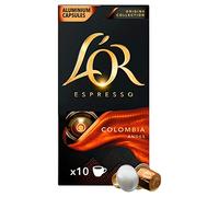 L'OR Origins Colombia Coffee Pods (Pack of 20, Total 200 Coffee Capsules)