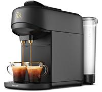 Philips L’OR BARISTA Absolu Capsule Coffee Machine - 19 Bar System, Dual Capsule Recognition, Enjoy Over Ice, Intensity Boost, XXL Capsules Compatible, Deep Black (LM9512/60)