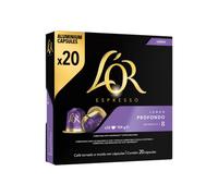 L'OR Profondo Coffee Capsules for Nespresso® Machines, 20 vnt.