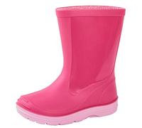 Lora Dora Boys Girls Mid Calf Wellington Rain Boots Light Pink 8 UK Child