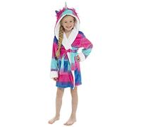 Lora Dora Girls Novelty 3D Dressing Gown Blue/Pink Unicorn 11-12 Years