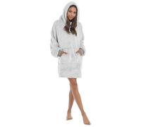 Lora Dora Womens Oversized Hoodie Hooded Blanket Grey