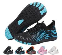 Lora Pro Barefoot Shoes, Lora Pro - Healthy & Non-Slip Barefoot Shoes Unisex, Hike Barefoot Shoes Unisex (Blue,40)
