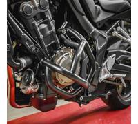 Lorababer for H.onda CB650R 2019-2023 Black Engine Highway Crash Bar Bumper Guard Protector Left Right Compatible with H.onda CB 650R CB 650 R 2019 2020 2021 2022 2023