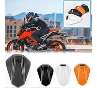 Lorababer Motorbike Part Rear Passenger Pillion Solo Seat Cowl Tail Section Fairing Cover ABS Plastic Compatible with Duke125 Duke250 Duke390 DUKE 390 125 250 2017 2018 2019 2020 2021 2022(White)
