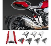 Lorababer Motorcycle Accessories Rear Passenger Pillion Solo Seat Cowl Cover Tail Section Part Compatible with H-onda CB1000R CB 1000 R CB 1000R 2018-2023 Motor Fairing Cover (Red w/Silver)