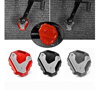 Lorababer Motorcycle Foot Side Stand Extension Kickstand Pad Plate Anti-slip Sidestand Pad Compatible with H-onda CB500X CB 500X CB 500 X 2019-2022 2020 2021 (Black)