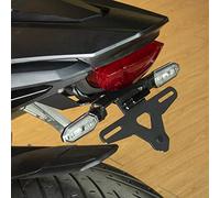 Lorababer Motorcycle for CB650R CBR650R Black License Plate Bracket Holder Fender Eliminator Kit Tail Tidy Parts W/LED Light Compatible with H-onda CB 650 R CBR 650 R CB 650R CBR 650R 2019 2020