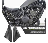 Lorababer Motorcycle for CMX 500 300 Rear Seat Frame Side Infill Panel Trim Cover Guard ABS Plastic Fairing Cowling Kits Protector Compatible with H-onda Rebel CMX500 CMX300 cmx500 cmx300 2017-2023