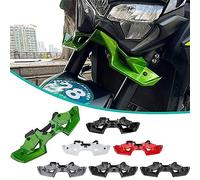 Lorababer Motorcycle Front Fender Fairing Beak Nose Cover Compatible with K-awasaki Z900 Z 900 Z-900 Part 2020 2021 2022 2023 2024 Aerodynamic Winglets Fairing Decorative Kit (Black)