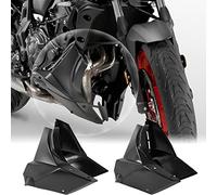 Lorababer Motorcycle Lower Engine Spoiler Bellypan Fairing Frame Panel Guard Belly Pan Chassis Shroud Body Frame Kit Compatible with Y-amaha MT07 FZ07 MT FZ 07 MT-07 FZ-07 2021 2022 (Black)