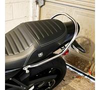 Lorababer Motorcycle Passenger Rear Back Hand Grab Bars,Steel Handle Bar Grab Rail Rear Seat Rail Compatible with K-awasaki Z900RS Z 900RS Z 900 RS 2018-2024 Accessories （Chrome）