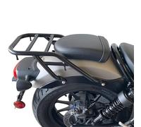Lorababer Motorcycle Rear Black Luggage Rack Support Shelf Stock Solo Seat Compatible with H-onda CMX Rebel 300 500 2017 2018 2019 2020 2021 2022 Luggage Carrier Rear Fender Fairing