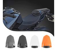 Lorababer Motorcycle Rear Passenger Pillion Solo Seat Cowl Cover Hard ABS Tail Section Motor Fairing Cover Compatible with K.T.M 1290 Super Du-ke R 2014-2019 2015 2016 2017 2018 (White)