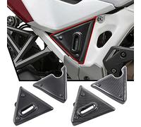 Lorababer Motorcycle Side Fill Panel Cover Fairing Cowl Seat Side Frame Guard Compatible with H-onda CRF1100L CRF 1100 L CRF-1100-L Africa Twin Adventure Sport 2020-2022 Motorcycle Accessories (Black)