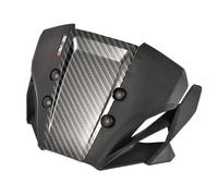 Lorababer Motorcycle Upper Headlight Windshield CB650R Fairing Cover Windscreen Wind Deflector ABS Flyscreen Fits for H.onda CB 650 R CB650 R CB-650-R 2019 2020 2021 2022 2023 (Carbon Fiber Look)