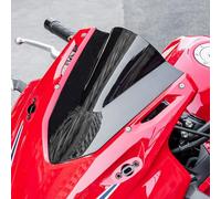Lorababer Motorcycle Windshield Deflector for CBR500R 19-22 Double Bubble Windscreen Front Fairing Visor Protector Compatible with H-onda CBR 500 R CBR 500R CBR-500-R 2019 2020 2021 2022 (Smoke)