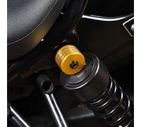 Lorababer Rear Gas Decorative Airbag Shock Absorber Decorative Cover Cap Compatible with H-onda REBEL CMX500 CMX 500 2017 2018 2019 2020 2021 2022 Accessories (Black)