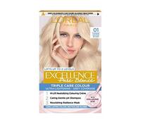 L'Oral Excellence 01: Neutralized Supreme Blonde, offering premium scalp care and luminous results