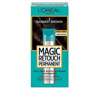 L'Oréal Paris Magic Retouch Permanent Root Concealer, Touching Up Grey Hair Dye, Darket Brown 3