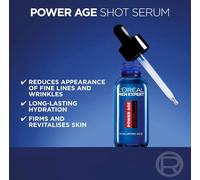 Men Expert Power Age Serum, Hyaluronic Acid Serum for Ageing, Dry & Dull Skin L'Oréal Paris Multi 30ml