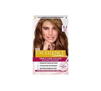 LOral Paris Excellence Crme Permanent Hair Dye, Up to 100% Grey Hair Coverage, 6.3 Natural Light Golden Blonde