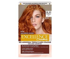 L'Oral Paris Excellence Universal Nudes Reds 8UR Universal Light Copper
