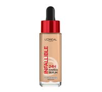 LOral Paris Infallible 24H Tinted Serum Foundation, Light-Weight Coverage, Dewy & Radiant Finish, Transfer-Proof, 30Ml