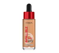LOral Paris Infallible 24H Tinted Serum Foundation, Light-Weight Coverage, Dewy & Radiant Finish, Transfer-Proof, 30Ml