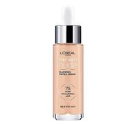 L'Oral Paris Nude Tinted Serum, Plumping and Hydrating, 1% Hyaluronic Acid, Shade 3-4 Light Medium 3 - 4