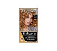L'Oral Paris Preference 7.3 Golden Blonde, Rich Luminous Fade-Defying Permanent Colour