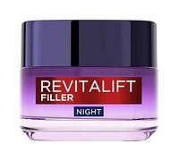 LOral Paris Revitalift Filler Replumping Anti-Ageing Night Cream, with Micro-Epidermic Hyaluronic Acid, 50ml