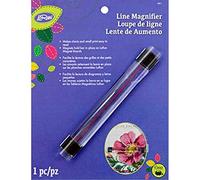 LoRan Magnetic Line Magnifier .875-inch x 6.5-inch, Other, Multicoloured, 3.27 x 18.76 x 23.59 cm