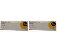 LORATADINE 10MG HAYFEVER & Allergy Tablets 30 Tablets | Fast Acting 24-Hour Protection from Allergy Symptoms, Pollen, Pet Hair, Dust, and Hayfever - All Year Round, All Seasons (Pack of 2)