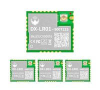 LoRaWAN Serial Module 868/915MHz Supports Class A/B/C at Commands, is Compatible with LoRaWAN Gateways and TTN Network, and Offers a Transmission (DX-LR01-900T22SN-868 Mhz * 4 pcs)