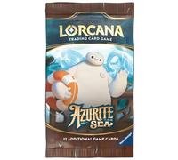 Lorcana TCG: Azurite Sea - 1x Booster (Chapter 6) in English + Heartforcards® Shipping Protection