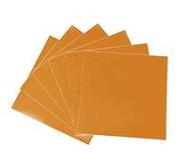 LORCOO 50 x Tile Sticker, 6' X 6' Square Bathroom/Kitchen Tile Transfer Stickers, 8 Colors for Choose/Pack of 50 Easy to Apply (Yellow)