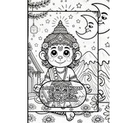 LORD BABY HANUMAN COLORING BOOK.