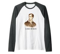 Lord Byron Romantic Gothic Poet Legacy Raglan Baseball Tee